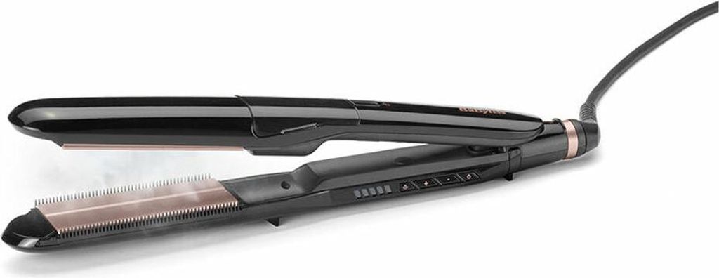 BaByliss ST493E, Glätteisen, Dampf, Tasten, trockenes Haar, Produktbild 