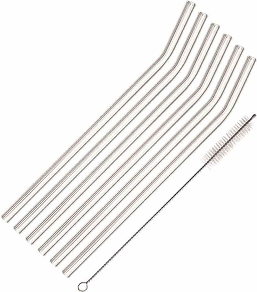 WESTMARK słomki do picia 6 szt. szklane wygięte + Zdjęcie produktu 