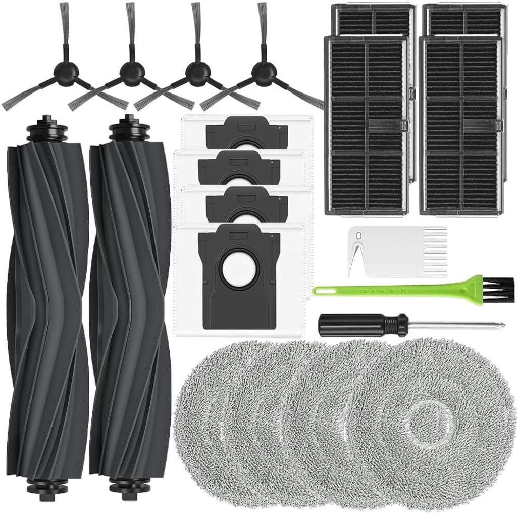 Zubehör für Dreame L10s Ultra Gen 2 / L10s Pro Ultra Heat. Ersatzteile für Mova E30 Ultra / L40 Ultra AE. Das Zubehörset enthält 4 Staubbeutel...
