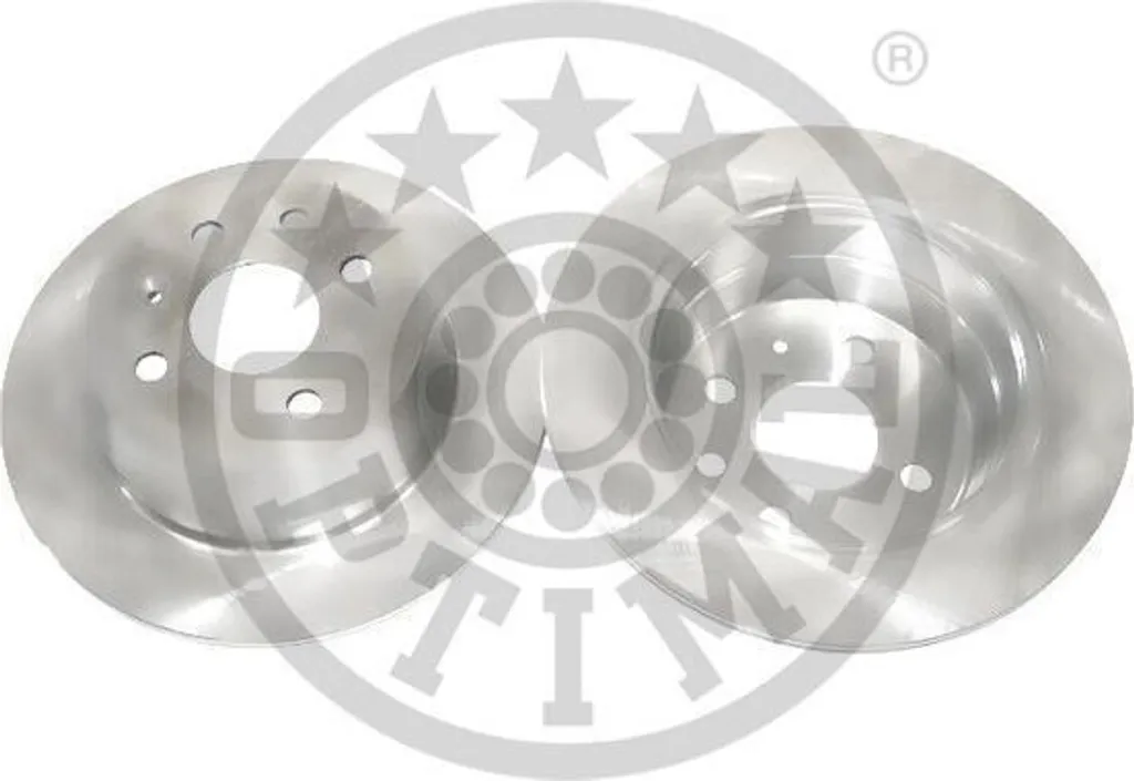 2x Disques de Frein Arrière OPTIMAL BS-2070C pour OPEL Astra F CC T92