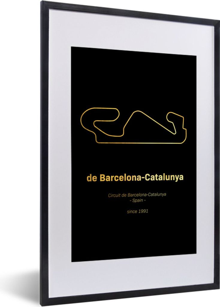 MuchoWow® Gerahmtes Poster Formel 1 - Rennstrecke - Produktbild 