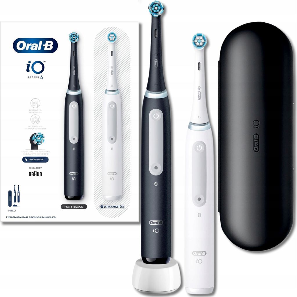 iO Series 4 Elektrische Zahnbürsten Black / White Produktbild 24