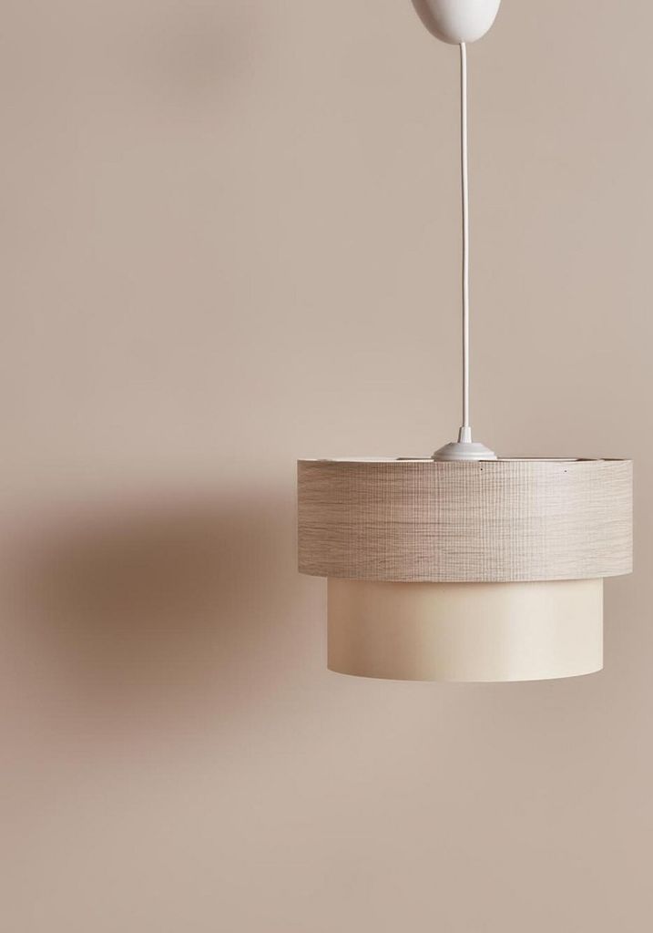 Opviq, AYD-3445, lustre, beige, PVC, 30 x 30 x 70 cm Image du produit 
