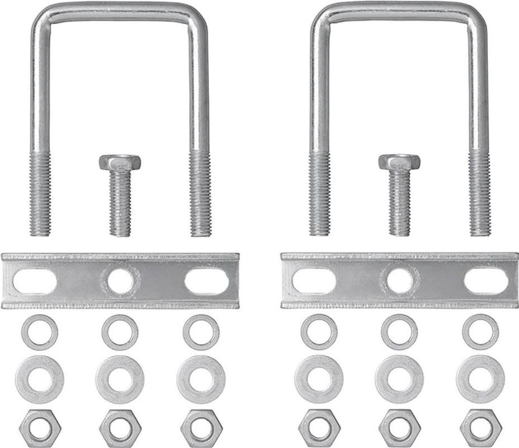 U-Bügel eckig 60mm für Klemmschelle - Set von 2 Stück Produktbild 