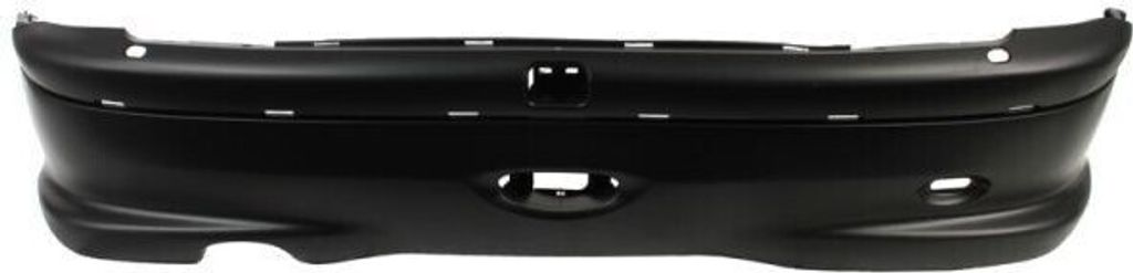 BLIC Heckstoßstange Stoßfänger Hinten passend für PEUGEOT 206 Schrägheck (2A/C) 206 CC (2D) 206 SW (2E/K) 206 Stufenheck 206 Kastenwagen