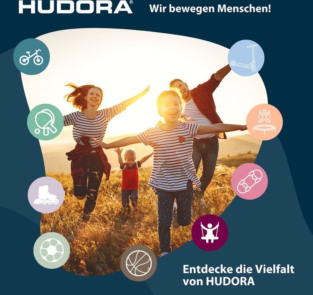 HUDORA Scooter Up 145 Junior - pearl - Hochwertiger & Produktbild 7