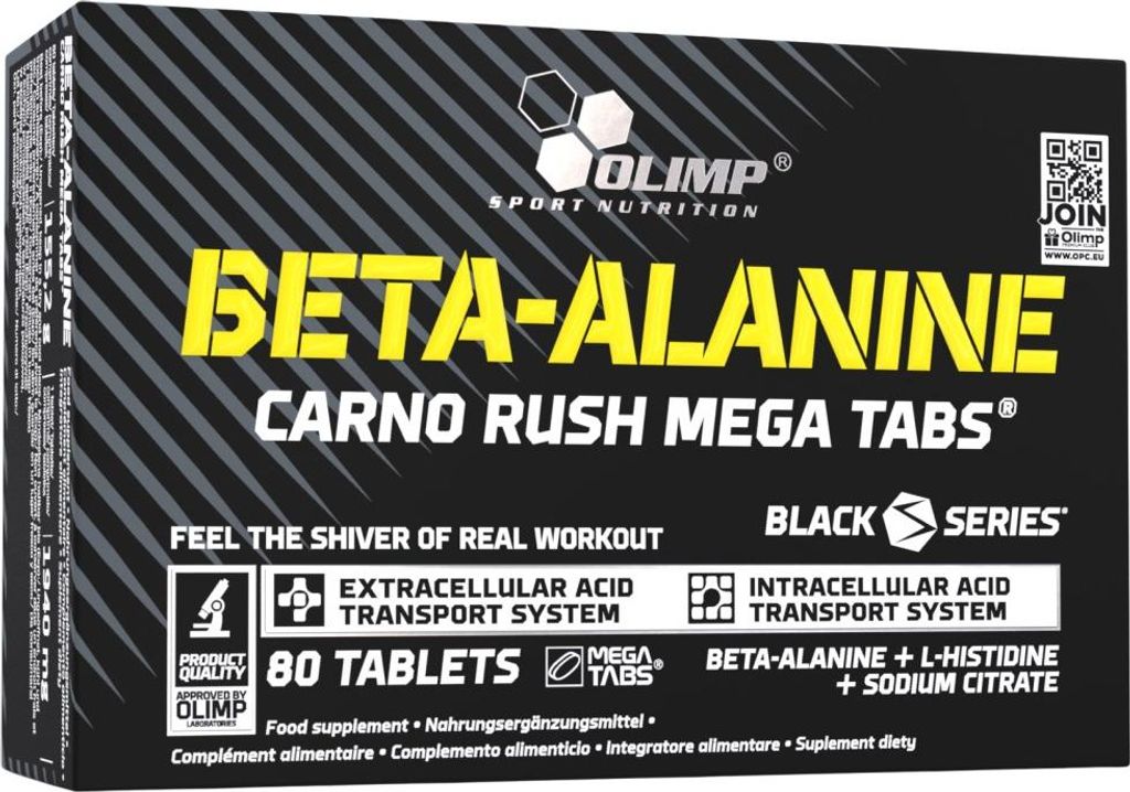 Olimp Beta-Alanina Carno Rush - 80 Mega Compresse Immagine del prodotto 