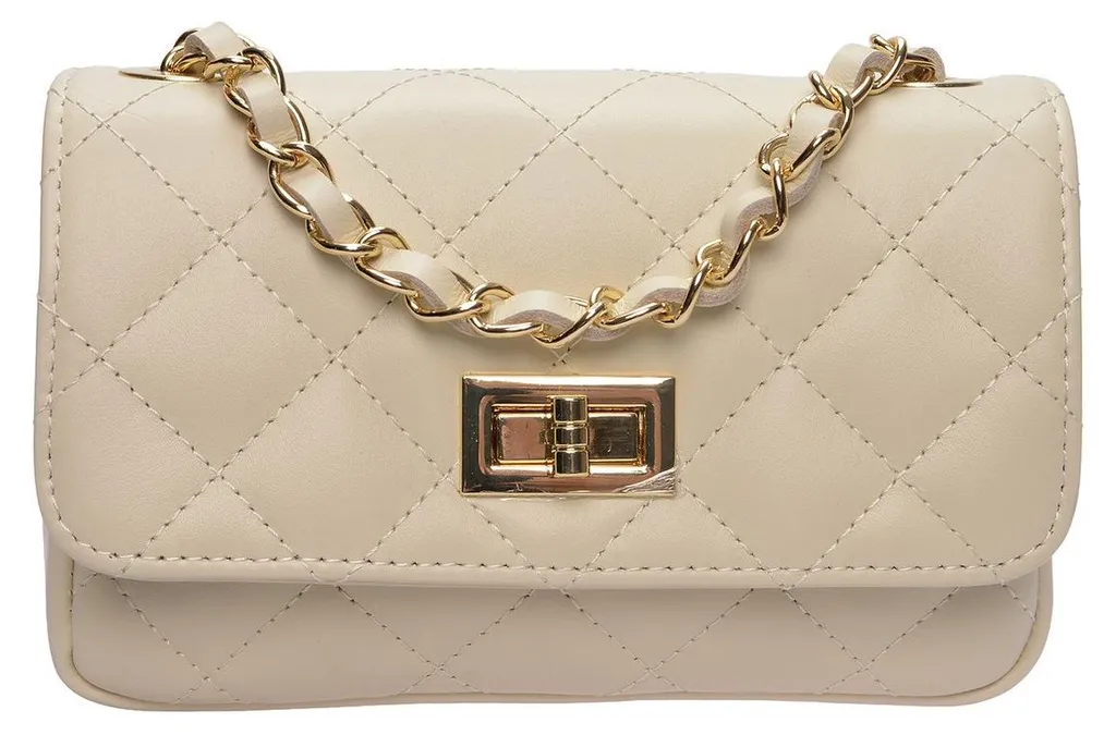 Sac bandoulière Luisa Vannini compact beige pour libérer vos mouvements