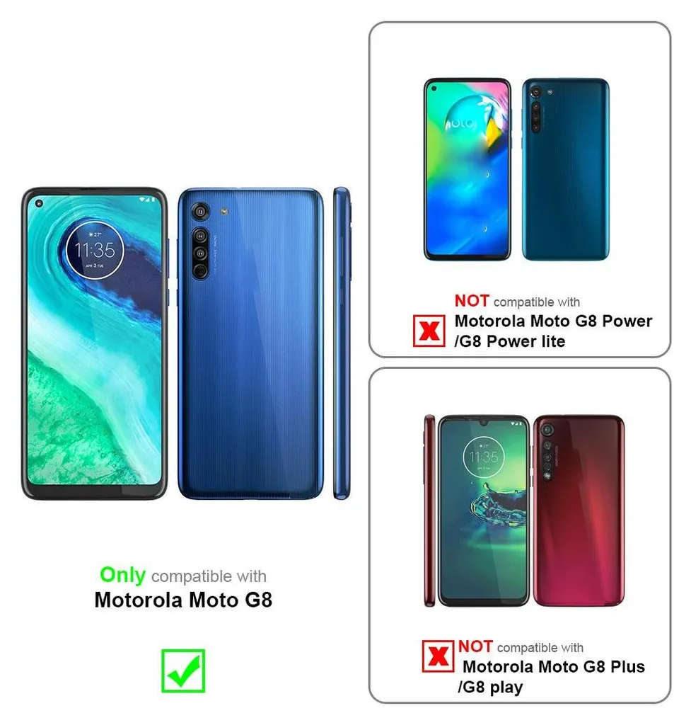 Cellulare Catena per Motorola Moto G8 Plus Custodia Con Nastro