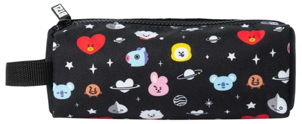 Line Friends BT21, etui met Tata, Chimmy & Cooky, met Productafbeelding 