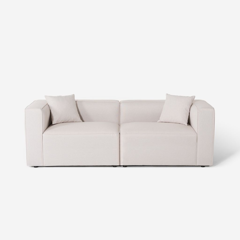 Sofa 3-Sitzer modular modern für Wohnzimmer aus Stoff Neko Produktbild 