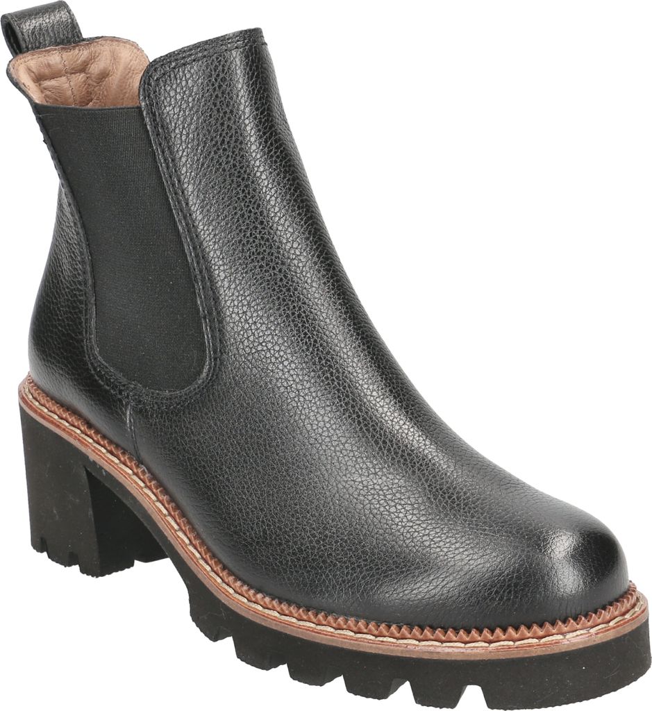 Paul Green Chelsea Boots - Schwarz Glattleder Größe: 39 Produktbild 38