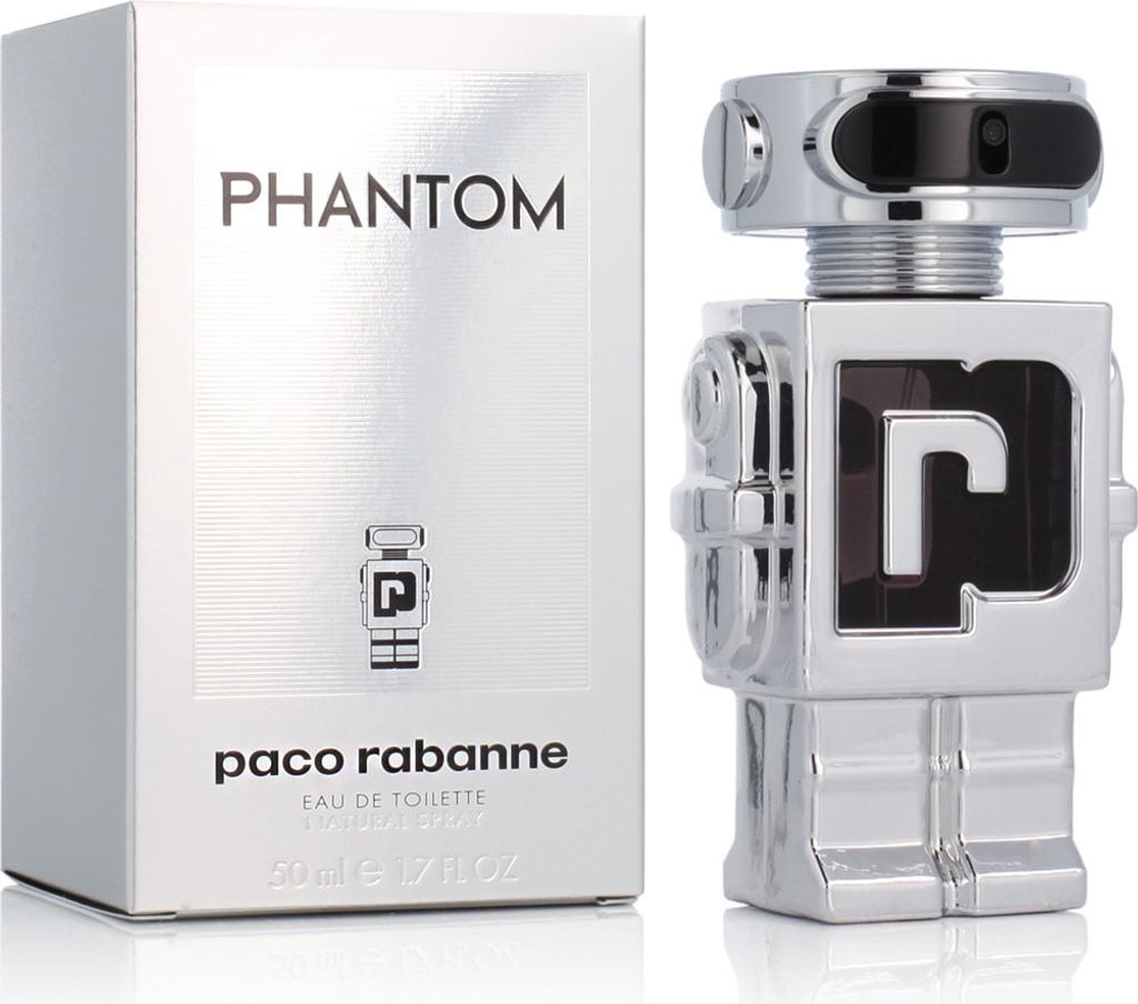 Rabanne Phantom, Muži, 50 ml, Doplňovacia fľaša, Sprej, Obrázok produktu 