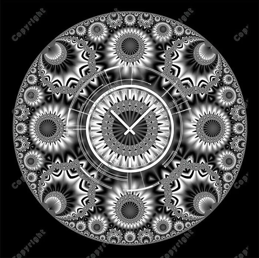Orologio da Parete Design Dixtime 4088 30x30 | Design Moderno Tedesco