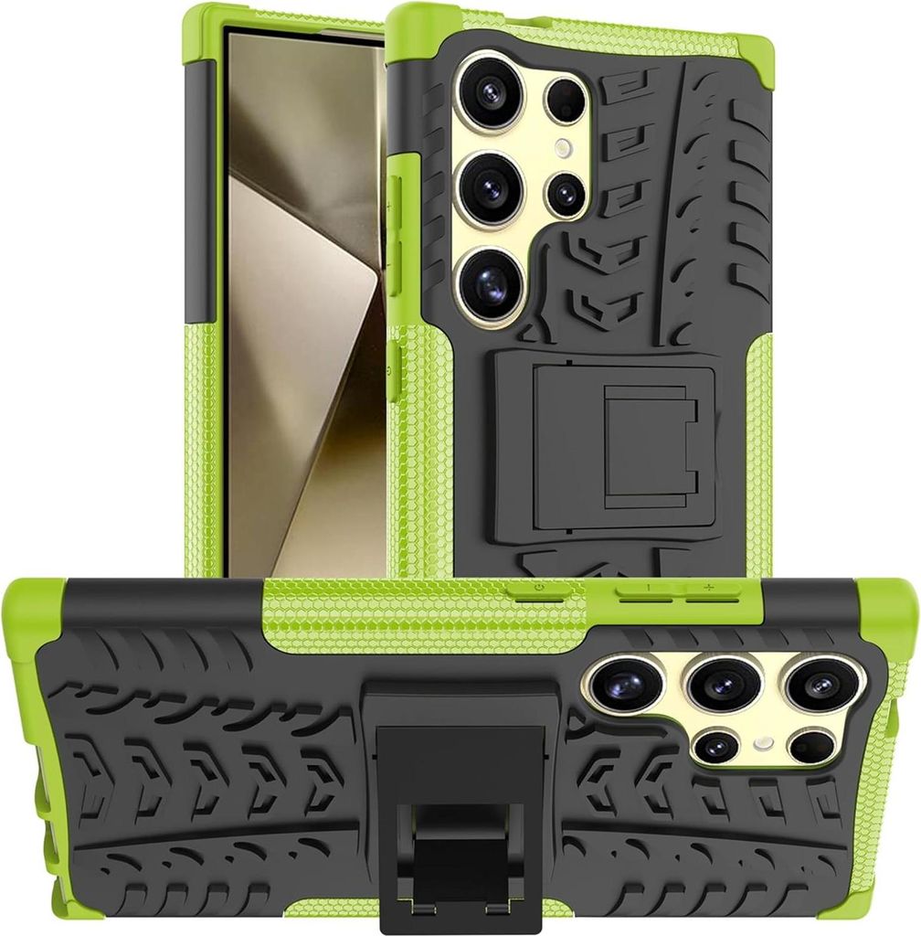 Outdoor Hülle für Samsung Galaxy S24 Ultra Case Hybrid Armor Panzer Cover robuste Schutzhülle
