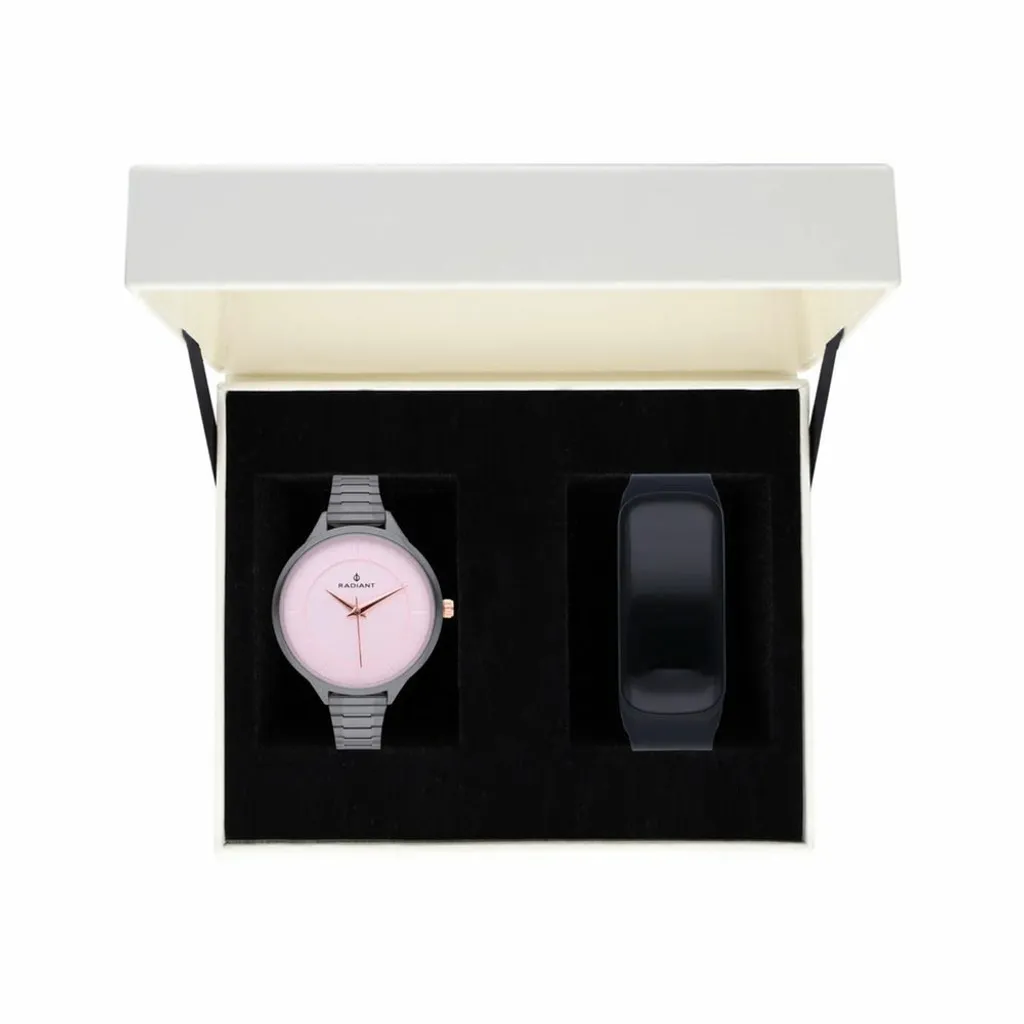 Orologio Donna Radiant RA511204T: Acciaio Gunmetal e Quadrante Rosa 36mm