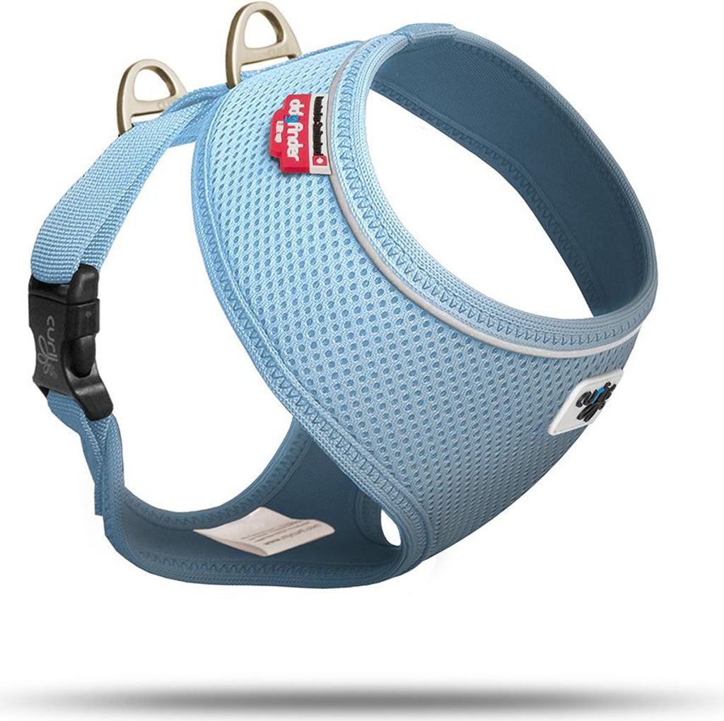 Curli Basic Geschirr Air-Mesh Skyblue XS