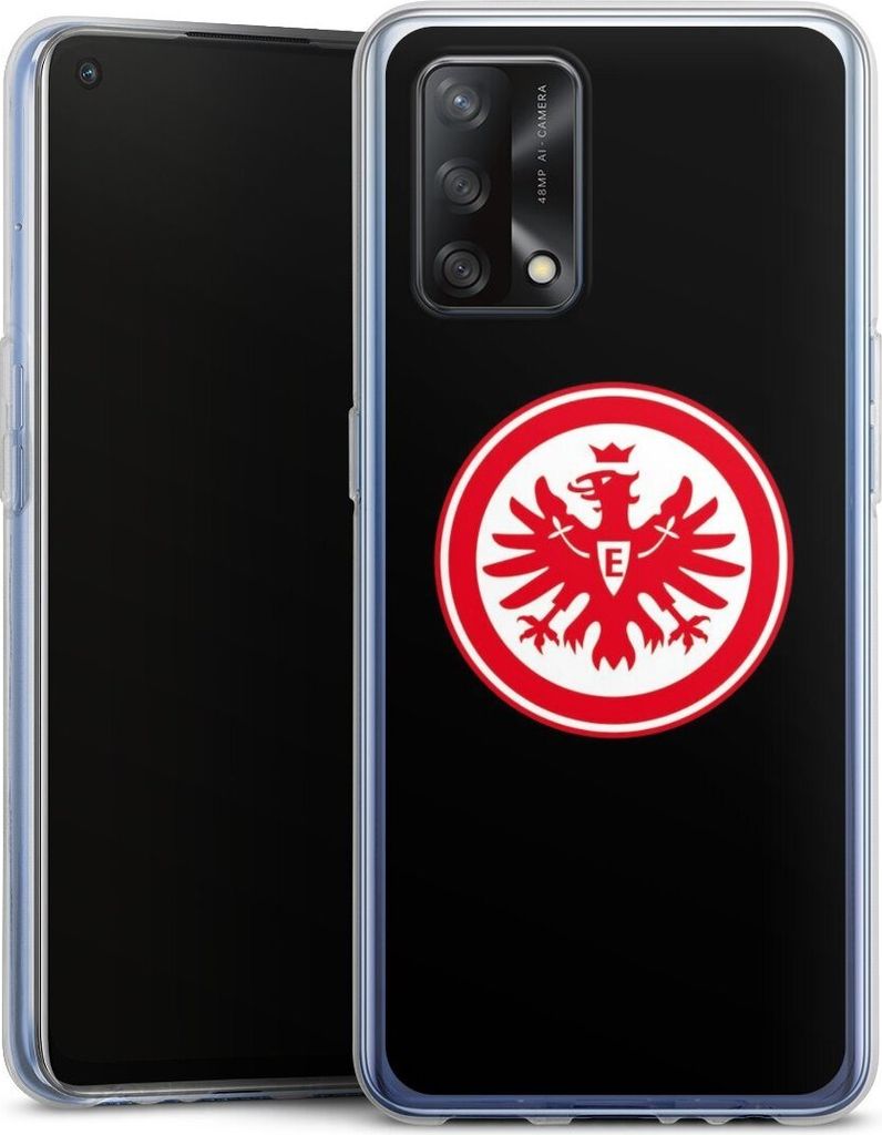 DeinDesign Handyhülle für Oppo A74 Silikon Hülle Case Smartphone Schutzhülle Adler Eintracht Frankfurt SGE
