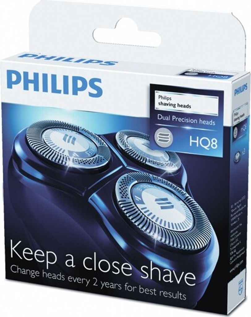 Philips Scherköpfe HQ8/50, 3 Kopf/Köpfe, HQ7100, HQ7140, Produktbild 