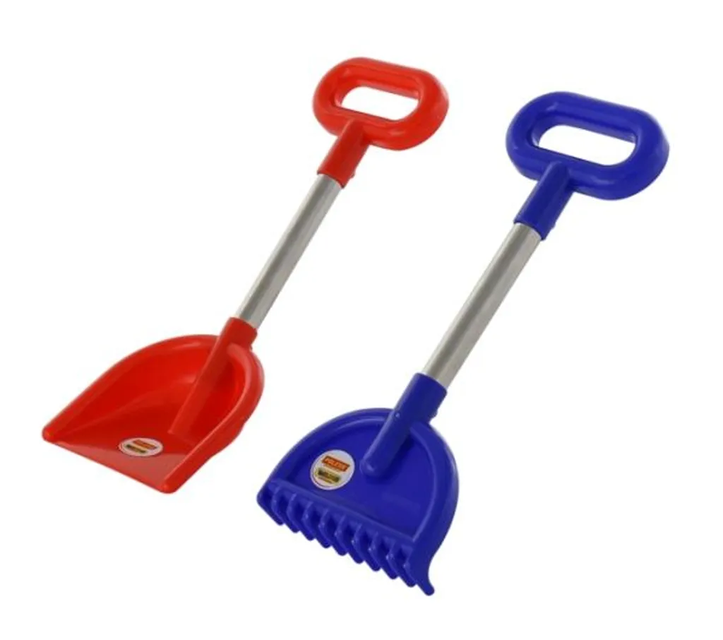 Set Sabbia Wader-Polesie 38494: Pala e Rastrello Professionali Bimbo