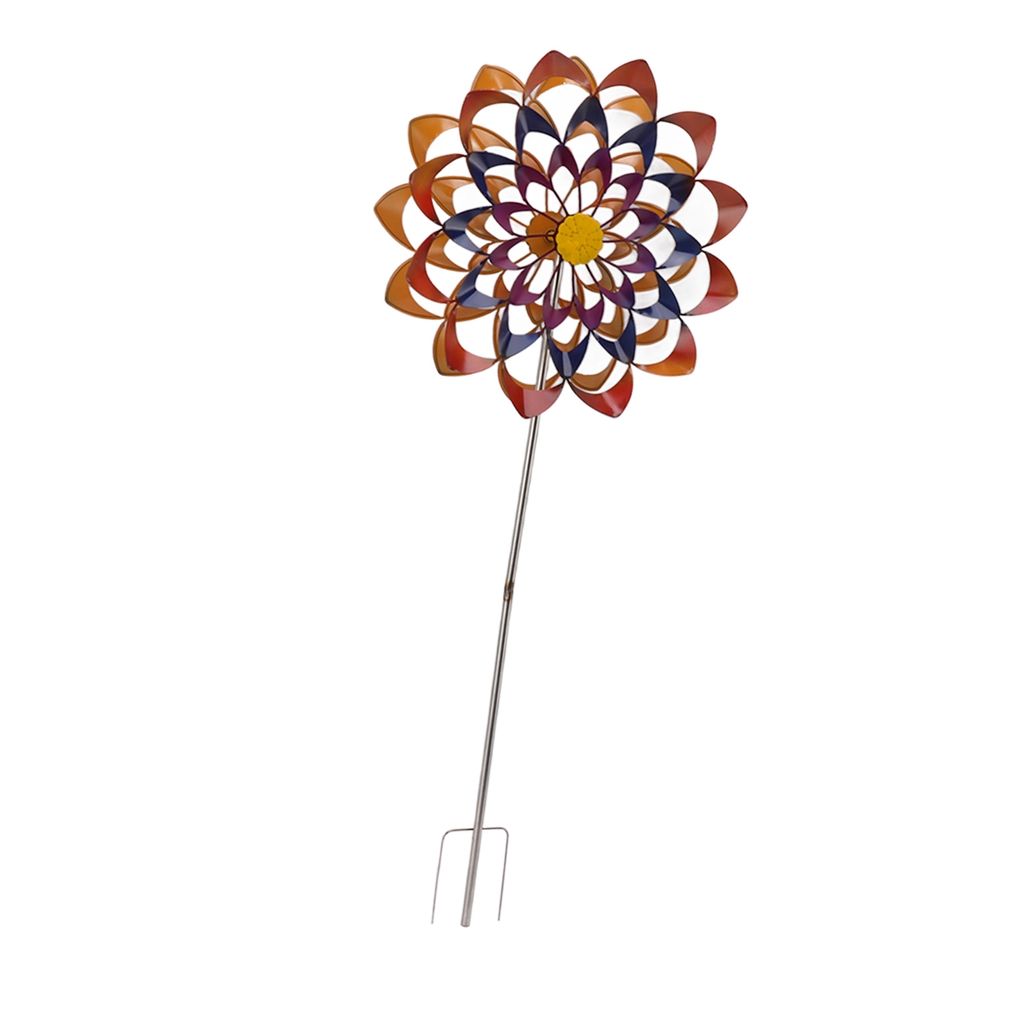 3D-Windmühle für draußen,Windmühle aus Metall,Windspinner,Windmühlendekoration für draußen,Windmühlen aus Metall für den Garten,Windspinne...
