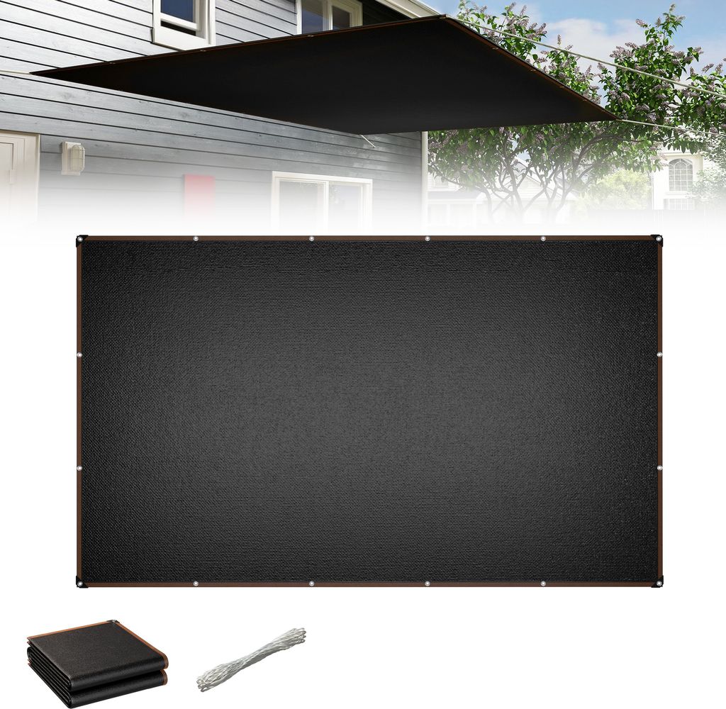 LZQ Sonnensegel 3x5m Rechteckig – Wetterfest & Produktbild 