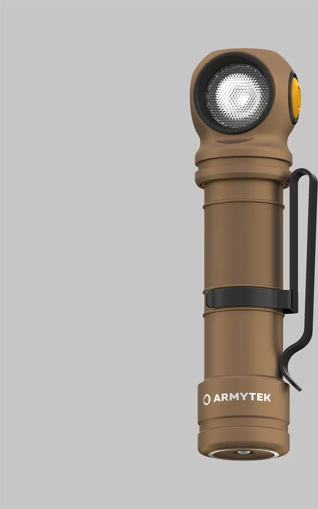 Armytek Wizard C2 Pro Max Lampe Frontale Antichoc Étanche Couleur Sable - 6