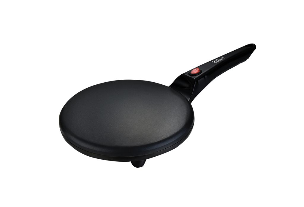 Zilan Crêpes Maker | 800 Watt | Antihaftbeschichtung Cool-Touch-Griff | Automatische Temperaturkontrolle | 20 cm im Durchmesser