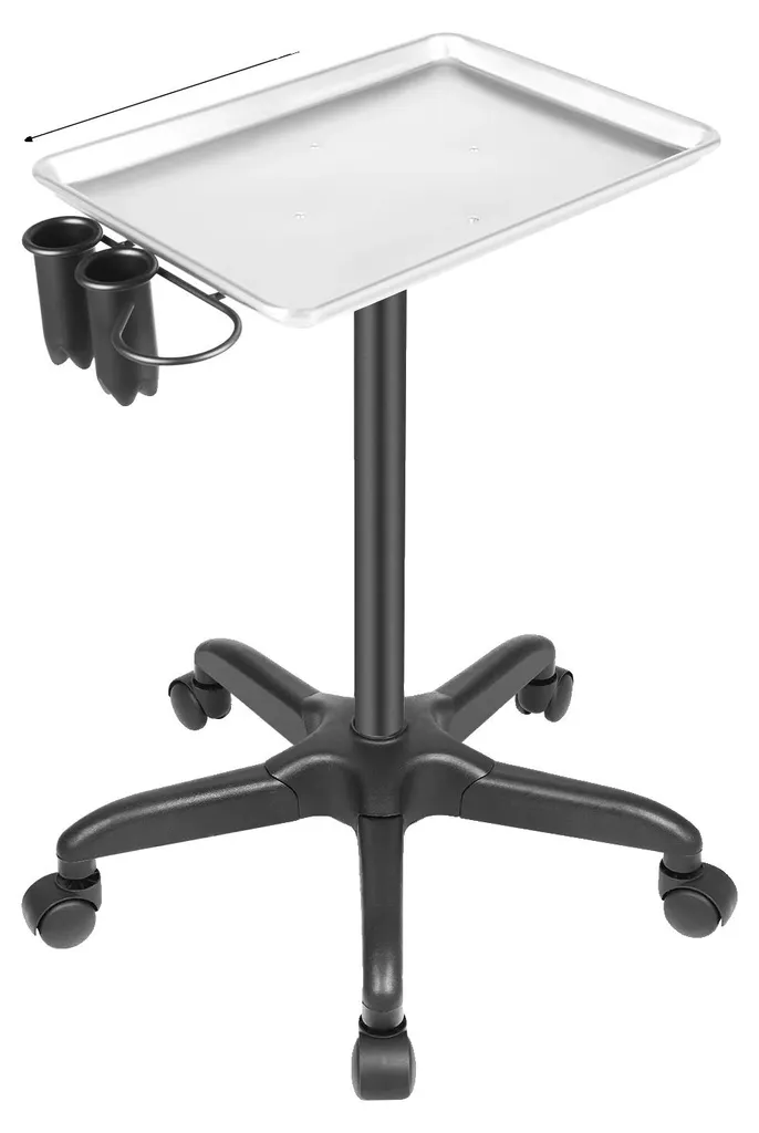 Fini le mal de dos avec cette table de salon argentée réglable