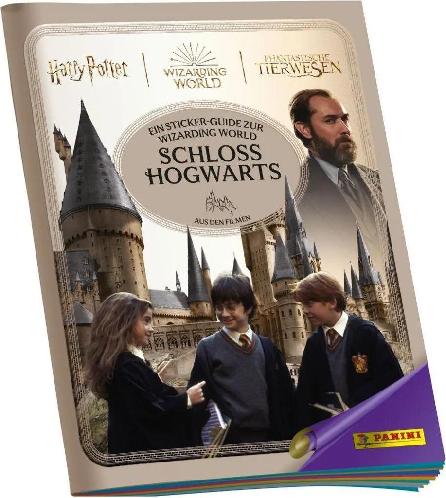 Harry Potter - Schloss Hogwarts - Sticker-Guide 3 Album Produktbild 