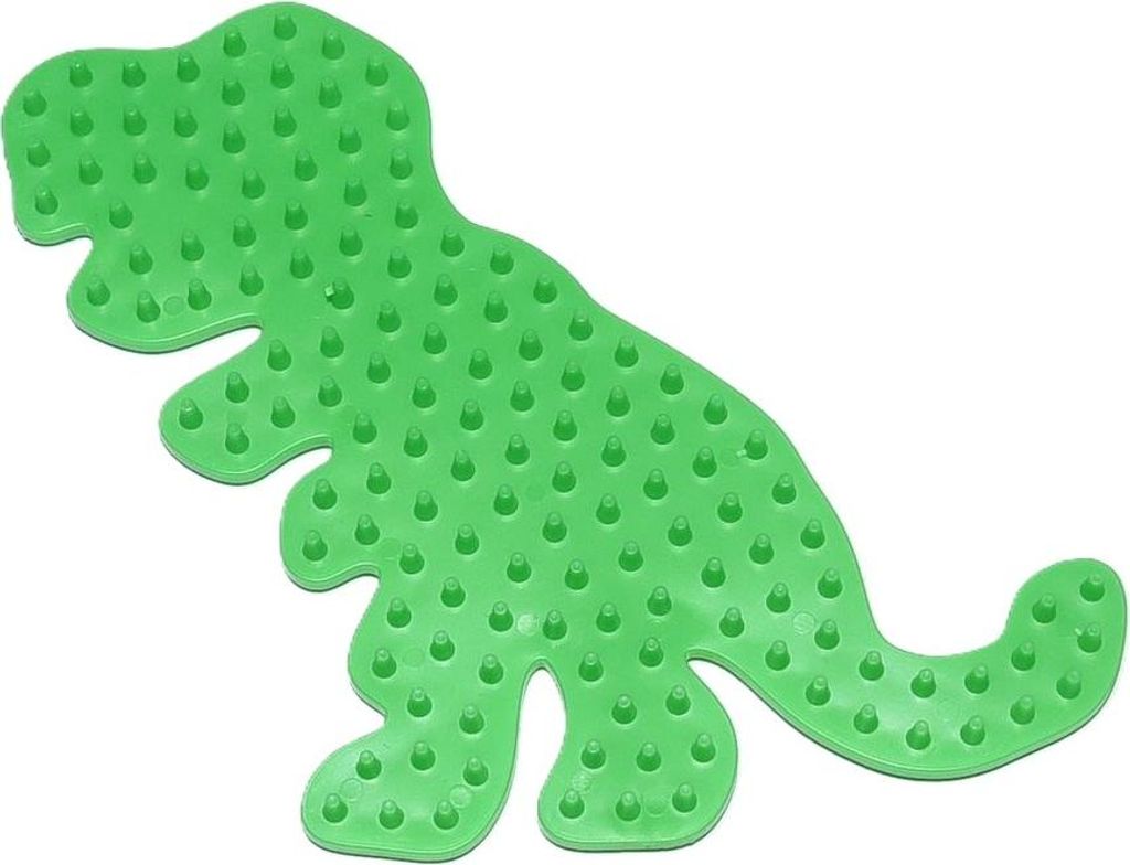 Hama Bügelperlen Midi - Stiftplatte Dinosaurier grün