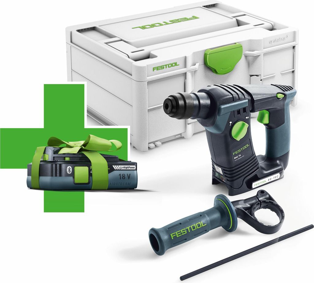 Festool Akku-Bohrhammer BHC 18-Basic-4,0  577057 Produktbild 