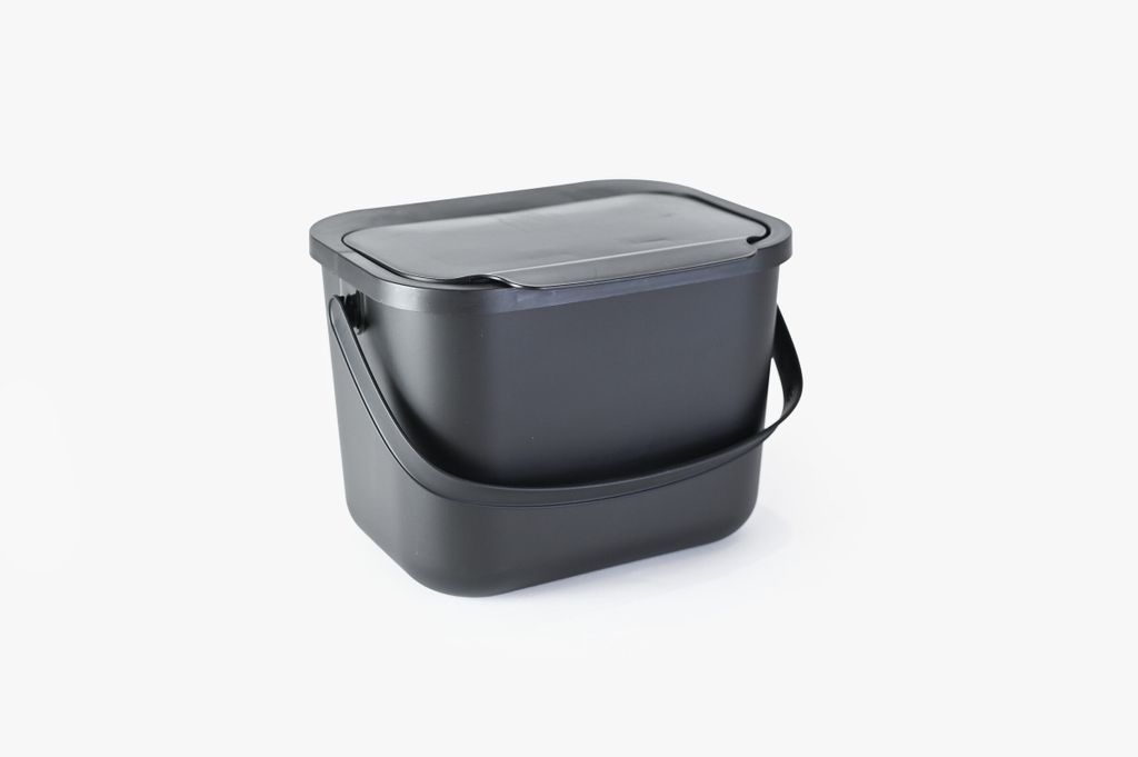 Kôš na organický odpad, kompostovací kôš, objem 6 litrov, Obrázok produktu 