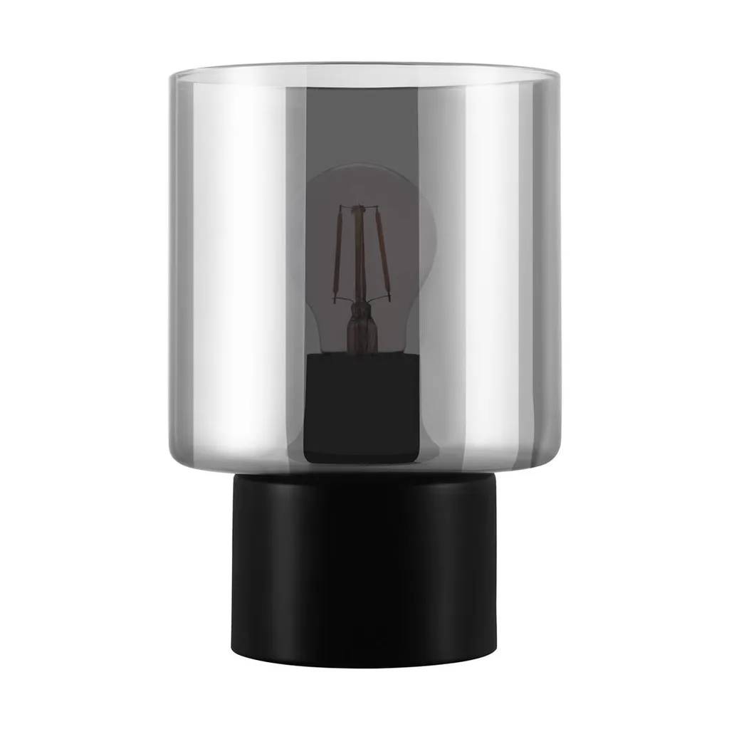Lampada Da Scrivania Moderna Gorosiba 1 Luce Acciaio Nero