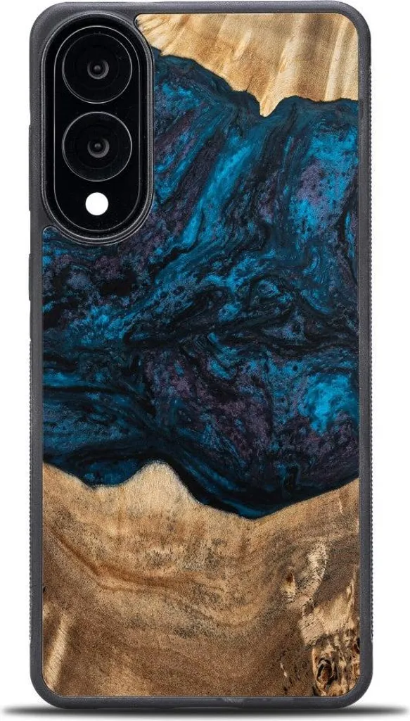 Custodia in legno per Galaxy S25 Edge, Bewood Unique Planets Neptune