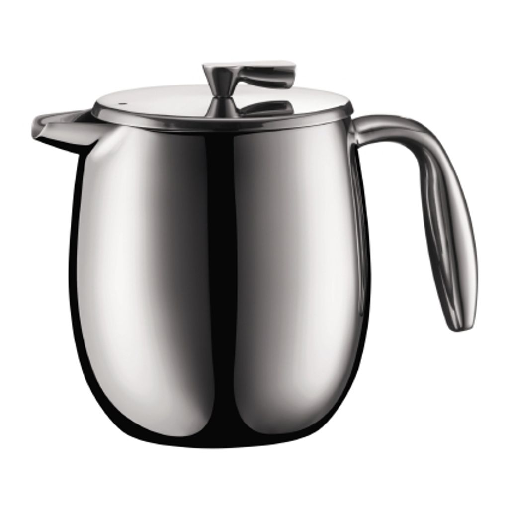Bodum Doppelwandiger Kaffeebereiter, 4 Tassen, 0.5 l, Edelstahl