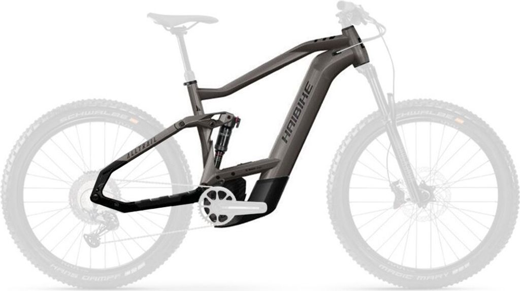 Haibike Alltrail 10 29 ́ ́ 2023 Mtb E-bike Rahmen Grau L / 750Wh Grau L