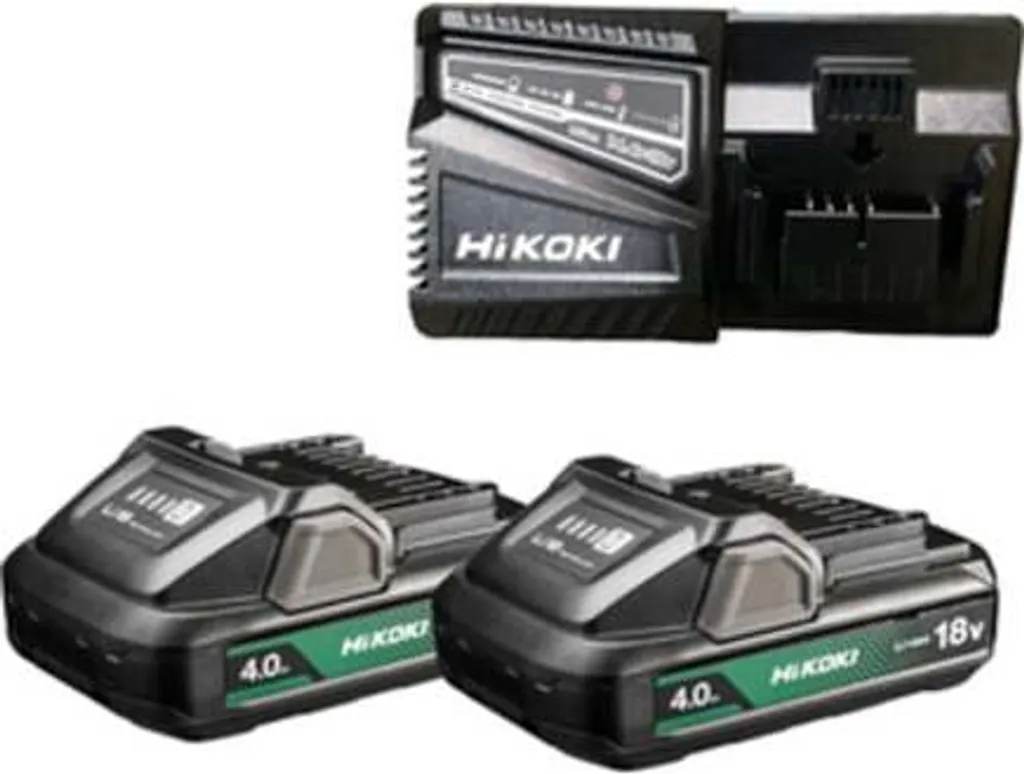 Hikoki UC18YFSL WEZ Chargeur et Set de Batteries 18V Li-ion Original