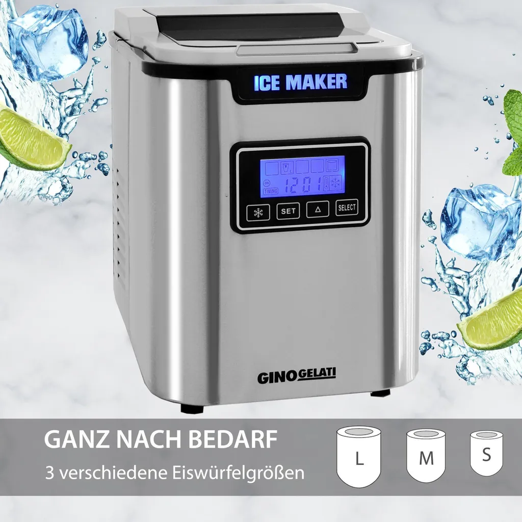 Machine à glaçons Siilonax pour apéritifs et fêtes entre amis à la maison