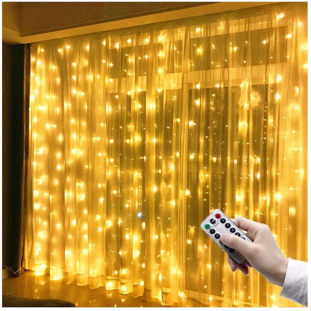 LED Lichterkette mit 300 LEDs für Innen und Aussen