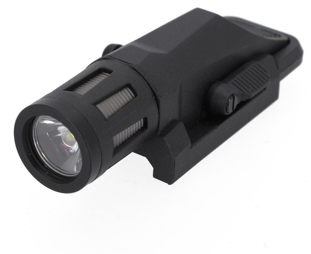 Tactical Flashlight 3 Levels Adjustable Outdoor Special Helmet Light Waterproof Airsoft Flashlight 1pc (Black)
