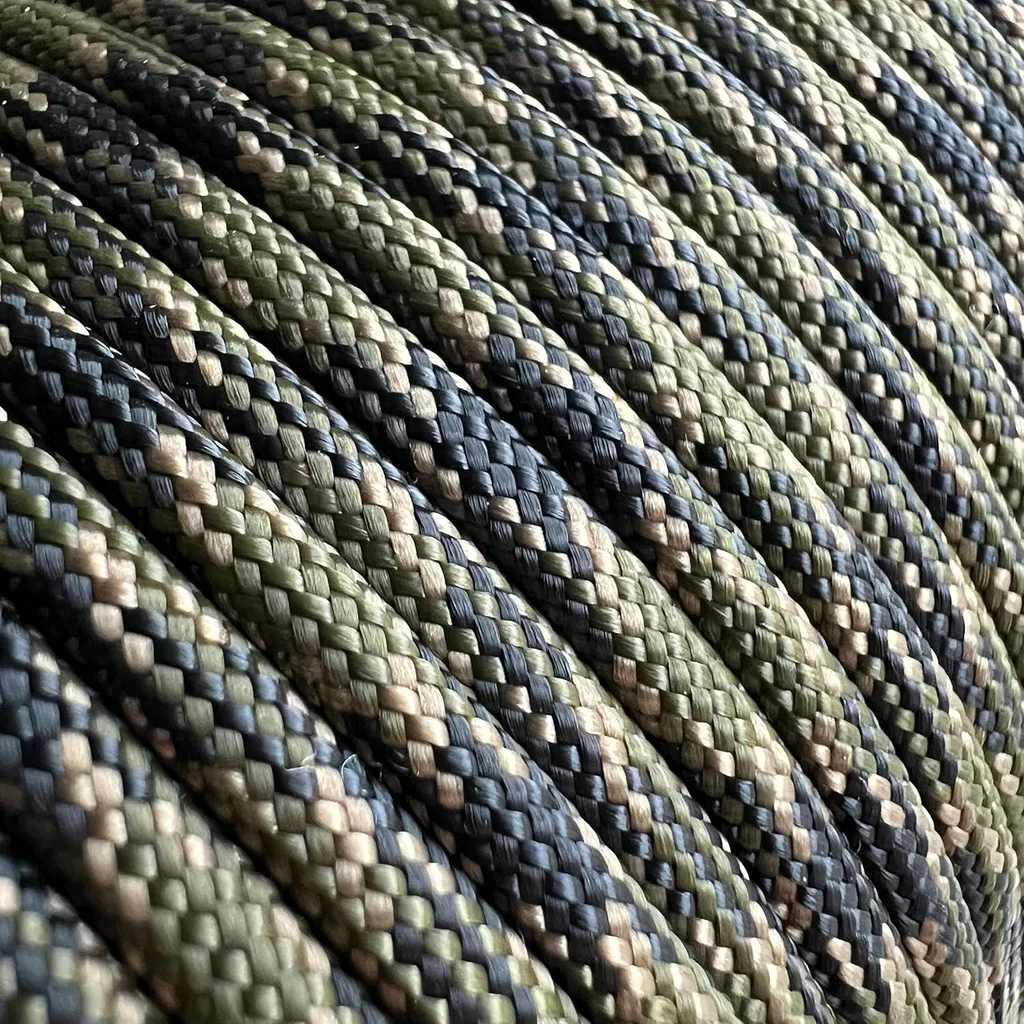 Cordon Paracorde 4mm Type III - 50m de Corde Militaire en Nylon Robuste