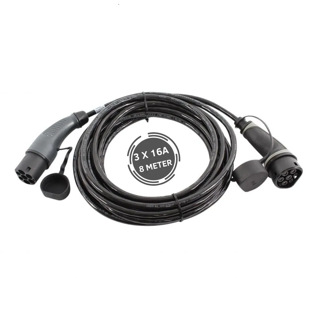 Câble de recharge pour bornes publiques 11kW Type 2 Ratio 39930
