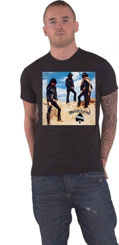 Motorhead - "Ace Of Spades" T-Shirt für Herren/Damen Uni RO2202 (S) (Schwarz)