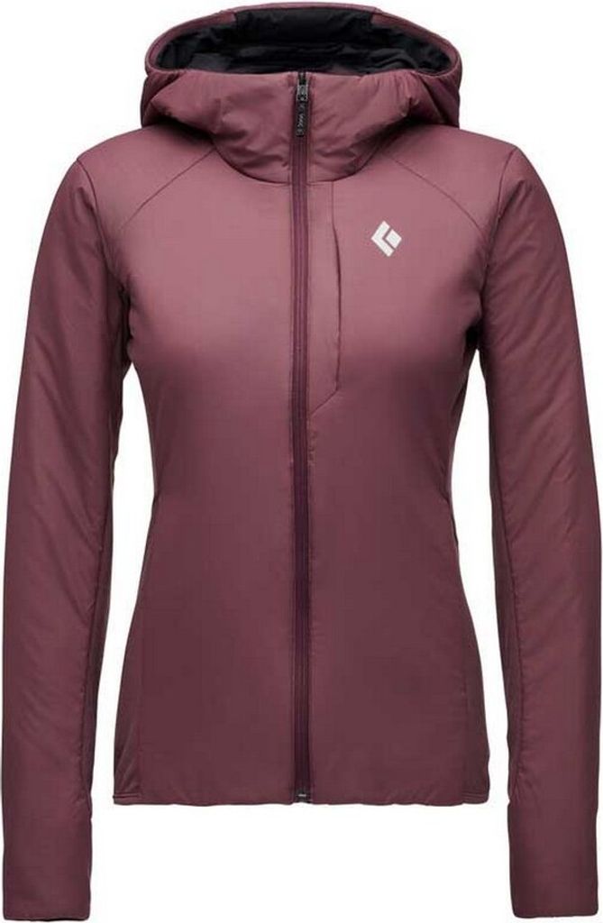 W First Light Hybrid Hoody, 6052 Fig, L, Black Diamond