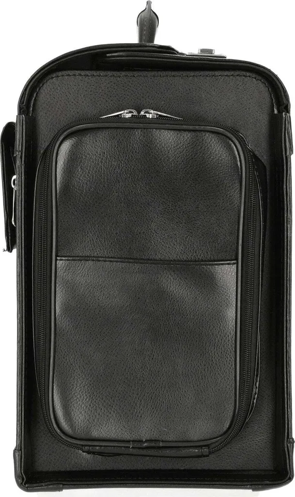 Mallette pilote en cuir véritable Alassio Verona avec serrures à code - 13