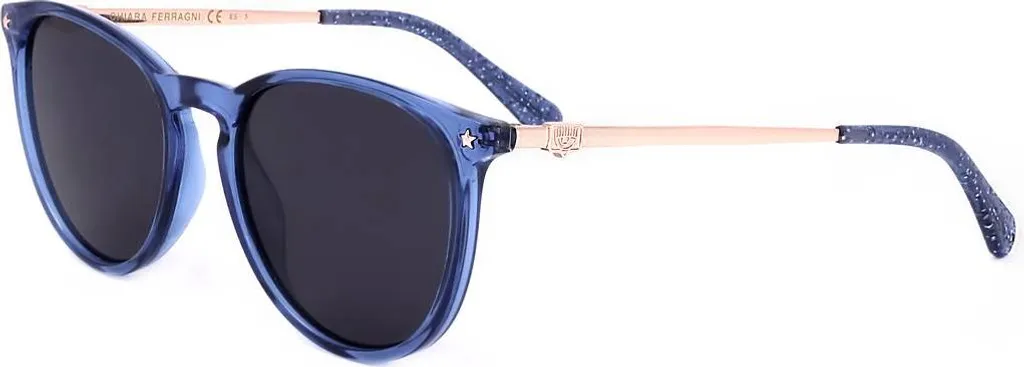 Occhiali Chiara Ferragni CF 1005/S PJP Blue - Lenti 53mm Donna