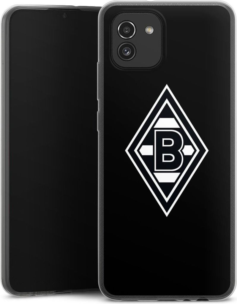 DeinDesign Slim Hülle für Samsung Galaxy A03 Silikon Case Ultra Dünn Handyhülle Borussia Mönchengladbach Gladbach Wappen