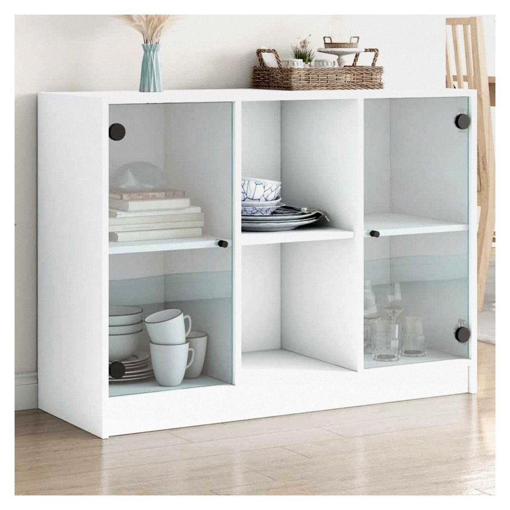 Sideboard in Weiß 102 x 37 x 75,5 cm