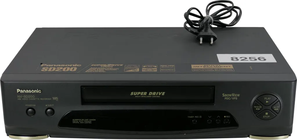 Récupérez vos Films VHS avec le Magnétoscope Panasonic NV-SD200 Stable